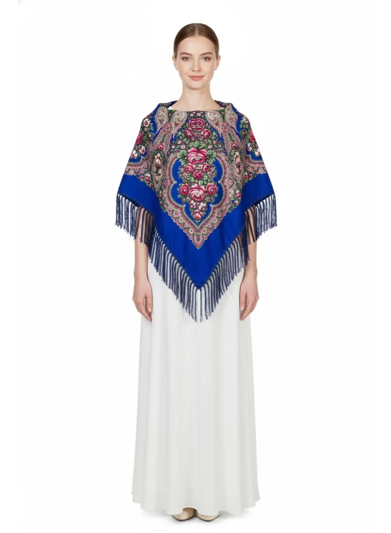 Bidani Sapphire Garden Heritage Shawl